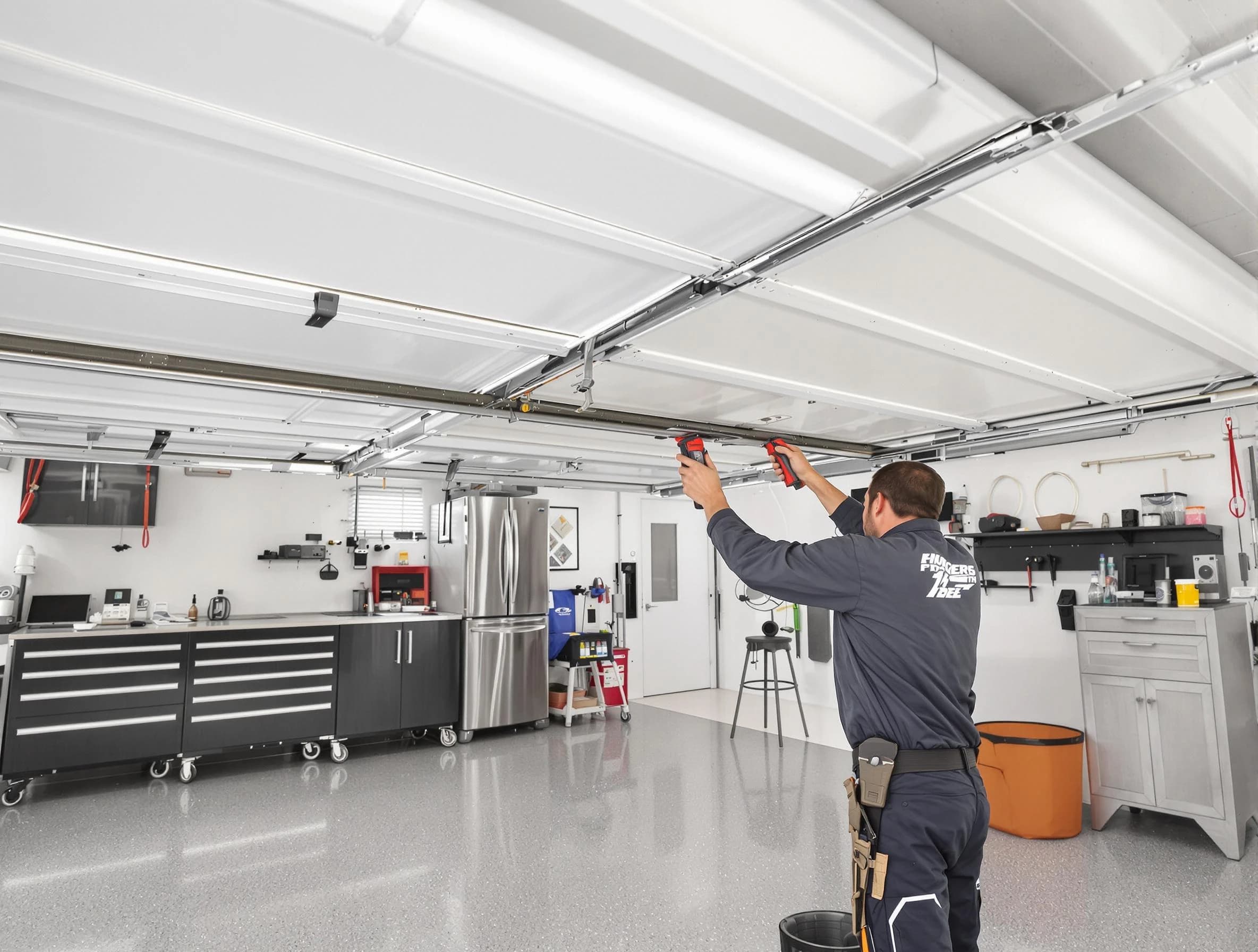 Overhead garage door repair service by American Fork Garage Door Repair in American Fork