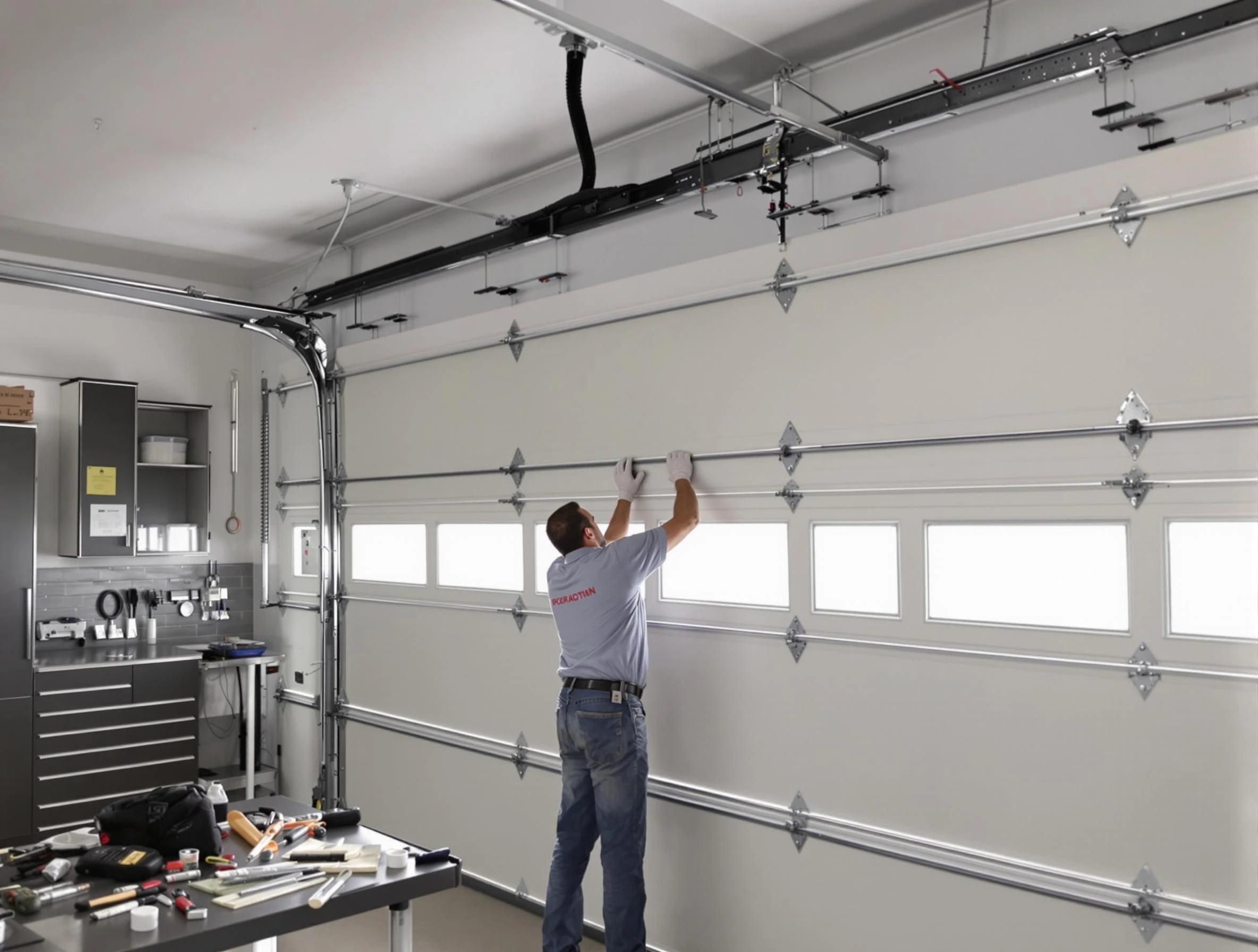 Garage Door Track Repair in American Fork