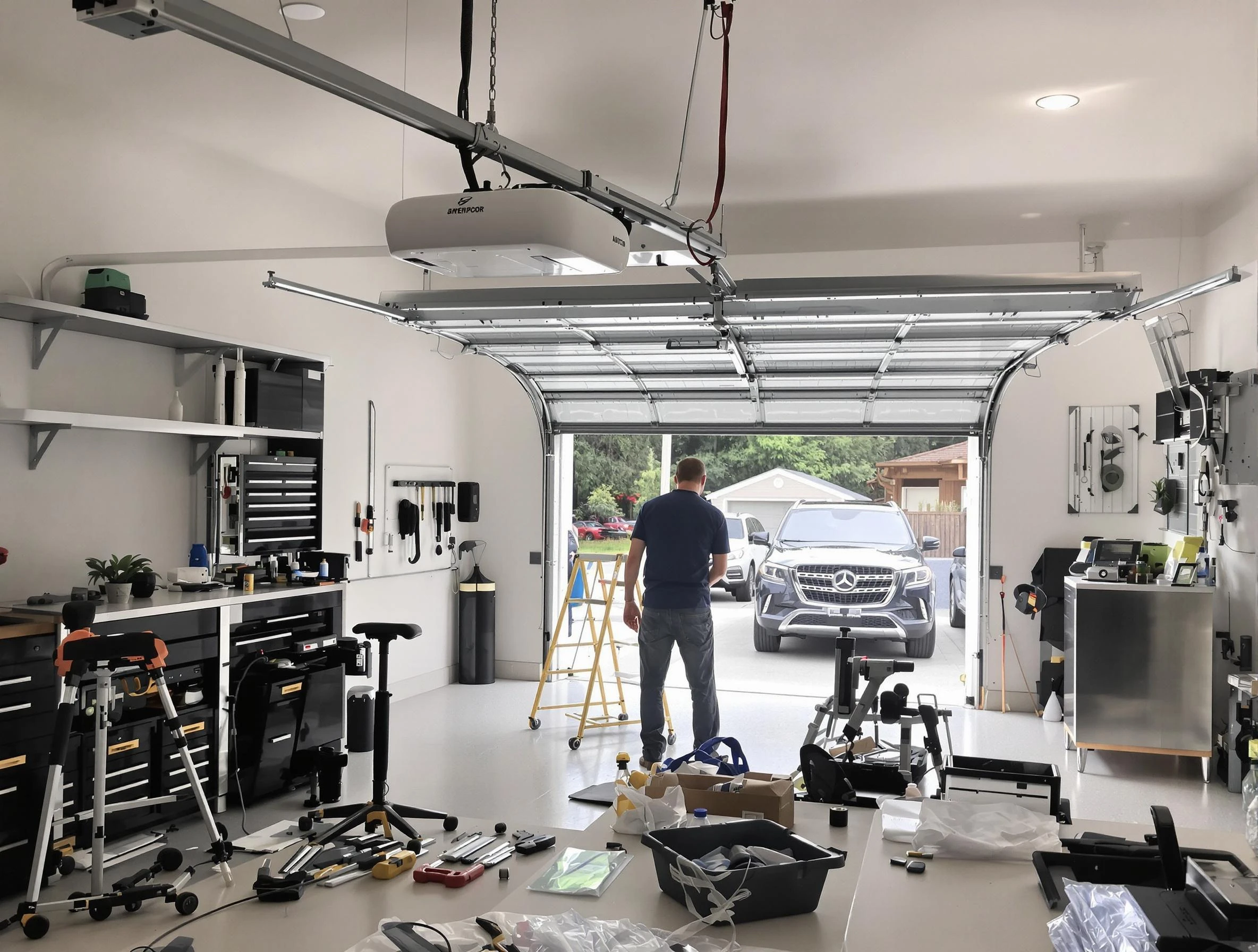 Garage door opener installation by American Fork Garage Door Repair in American Fork