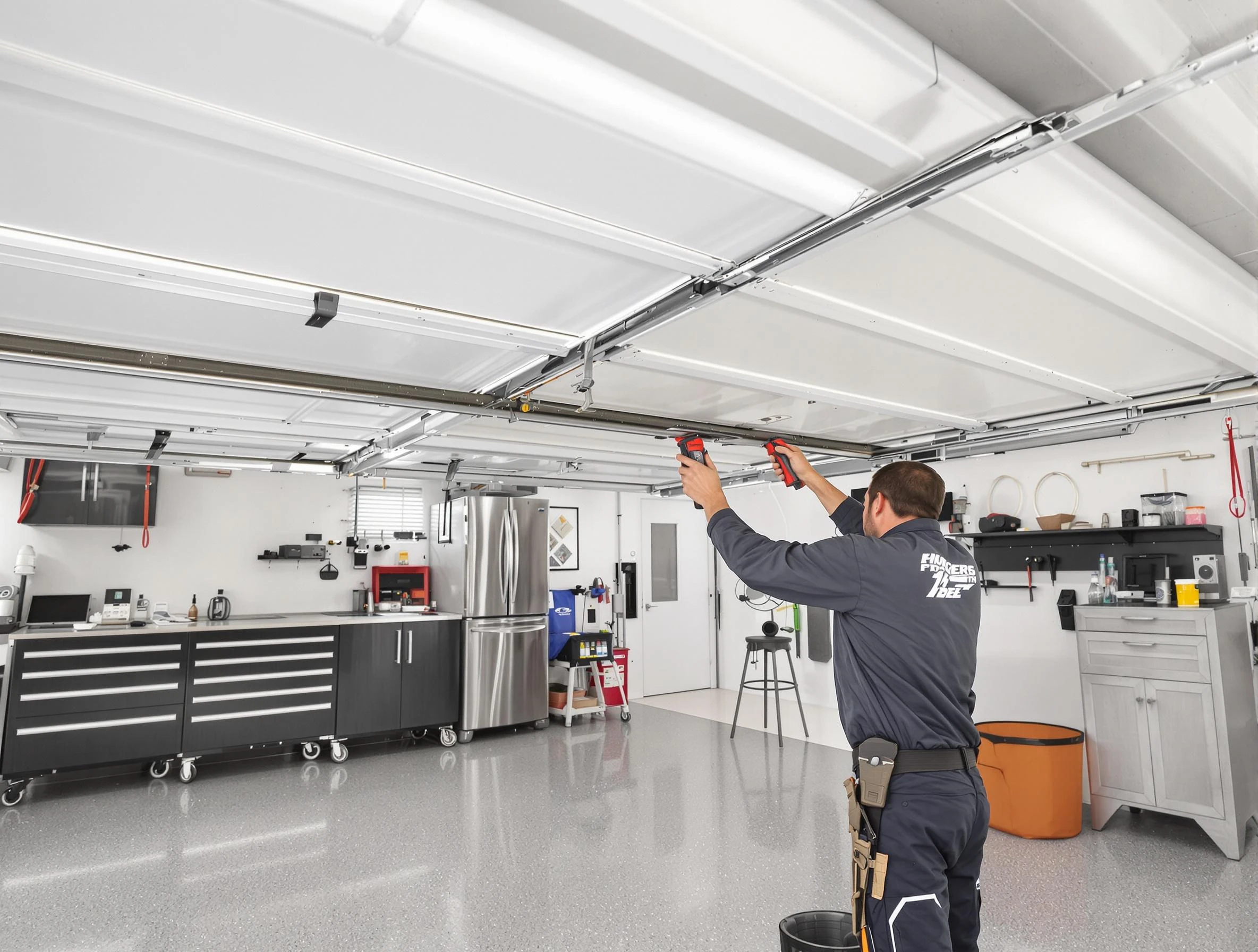 Overhead garage door repair service by American Fork Garage Door Repair in American Fork