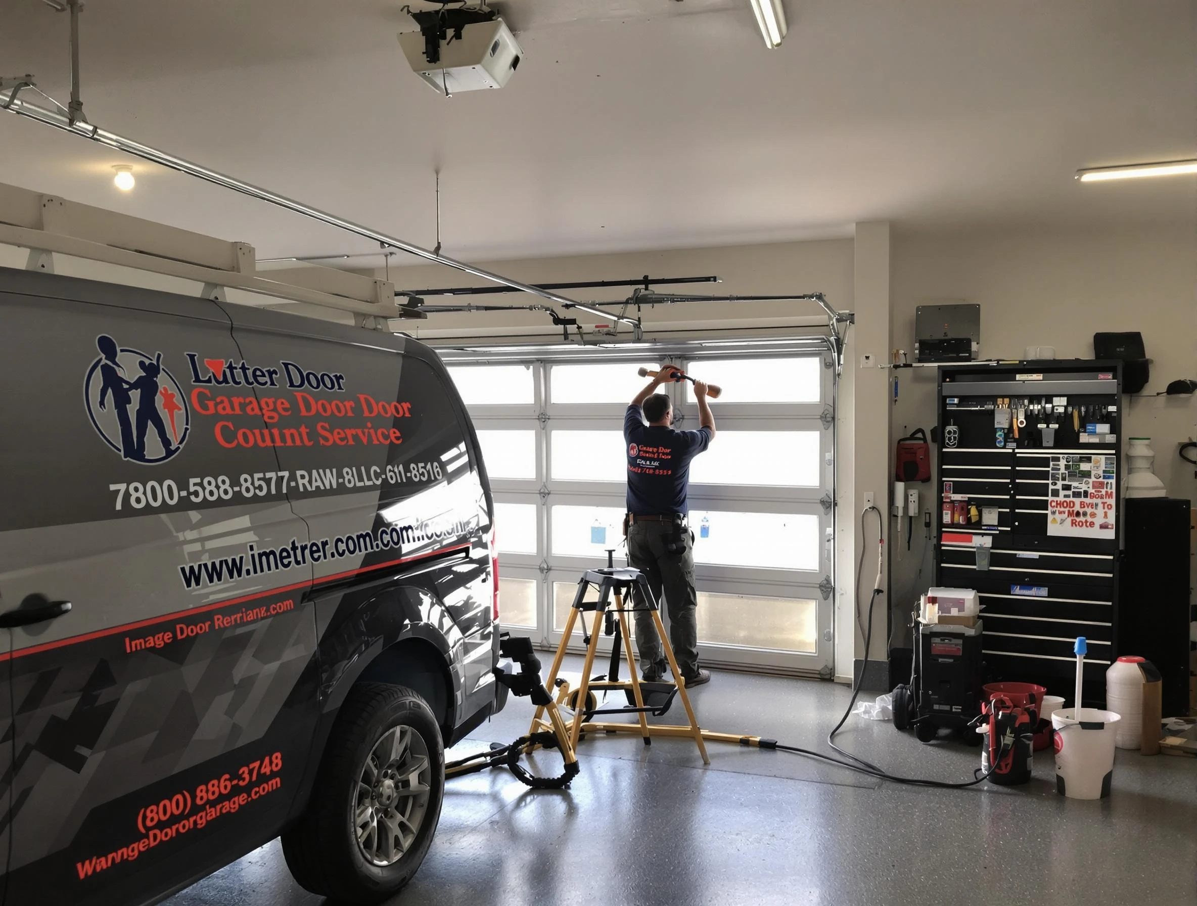 American Fork Garage Door Repair rapid response team performing same-day repair in American Fork